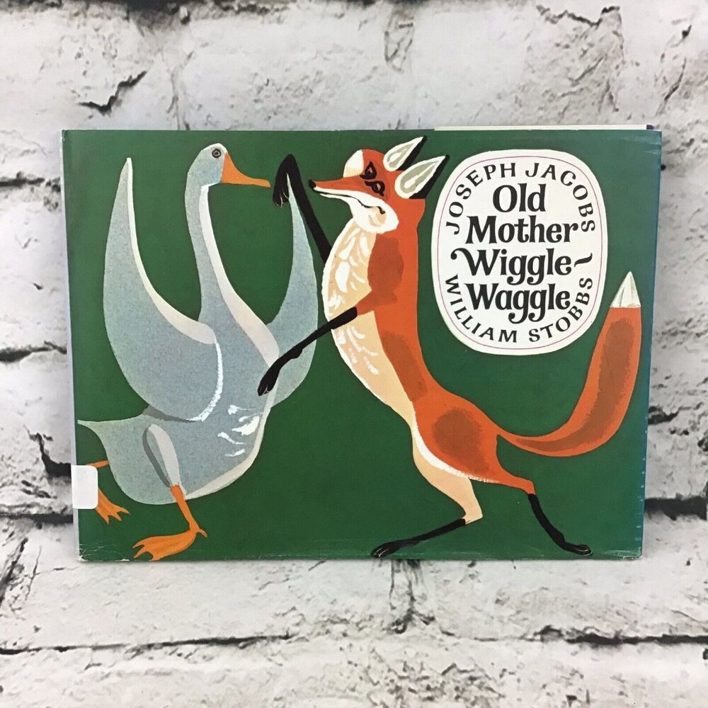 Vintage 1975 Old Mother Wiggle Waggle By William Stobbs Joseph Jacobs ExLibrary